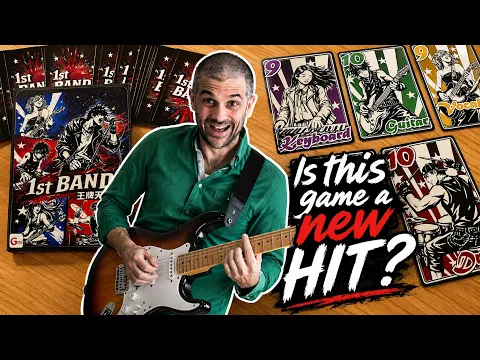 How To Play First Band - the card game |Board Game Review|