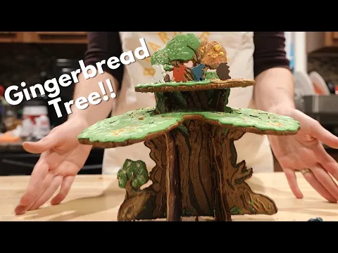 Gingerbread Tree from Everdell | Board Game Bakes