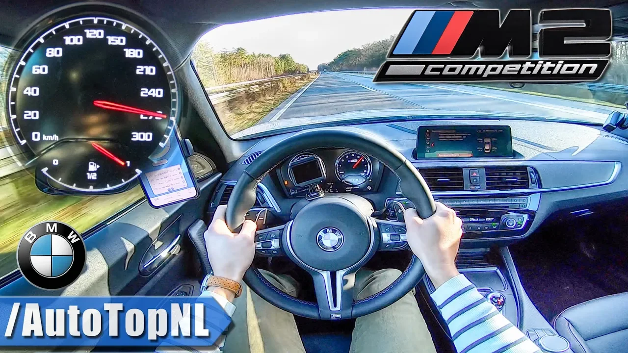 410HP BMW M2 COMPETITION 271km/h AUTOBAHN POV by AutoTopNL