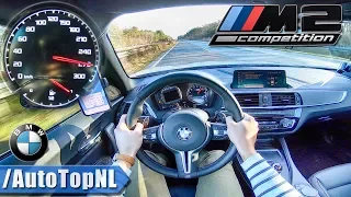 410HP BMW M2 COMPETITION 271km/h AUTOBAHN POV by AutoTopNL