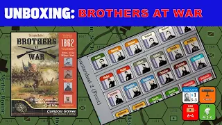 Brothers at War 1862 Unboxing