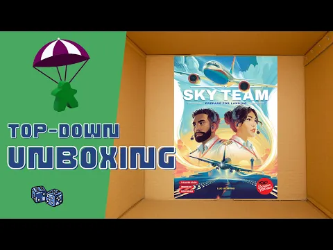 Sky Team Board Game Unboxing & Module Overview