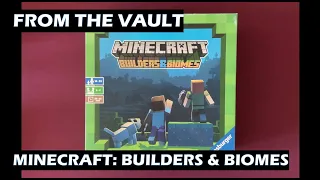 Unboxing Minecraft Builders and Biomes board game