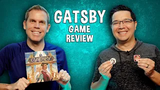 Review of Gatsby - 2 Player Roaring Twenties Board Game Review