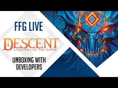 FFG unboxing Legends of the Dark