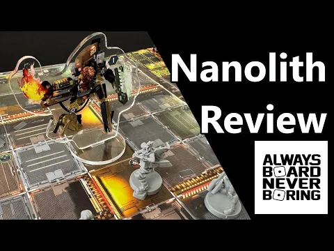 Nanolith Cyberpunk RPG Board Game Review | Futuristic Adventure from Woodpecker Games | Sponsored