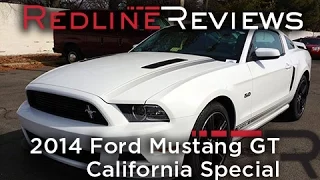 2014 Ford Mustang GT California Special Review, Walkaround, Exhaust, Test Drive