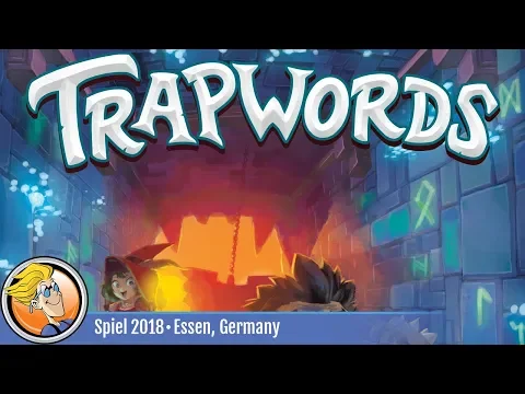 Trapwords — game overview at SPIEL '18