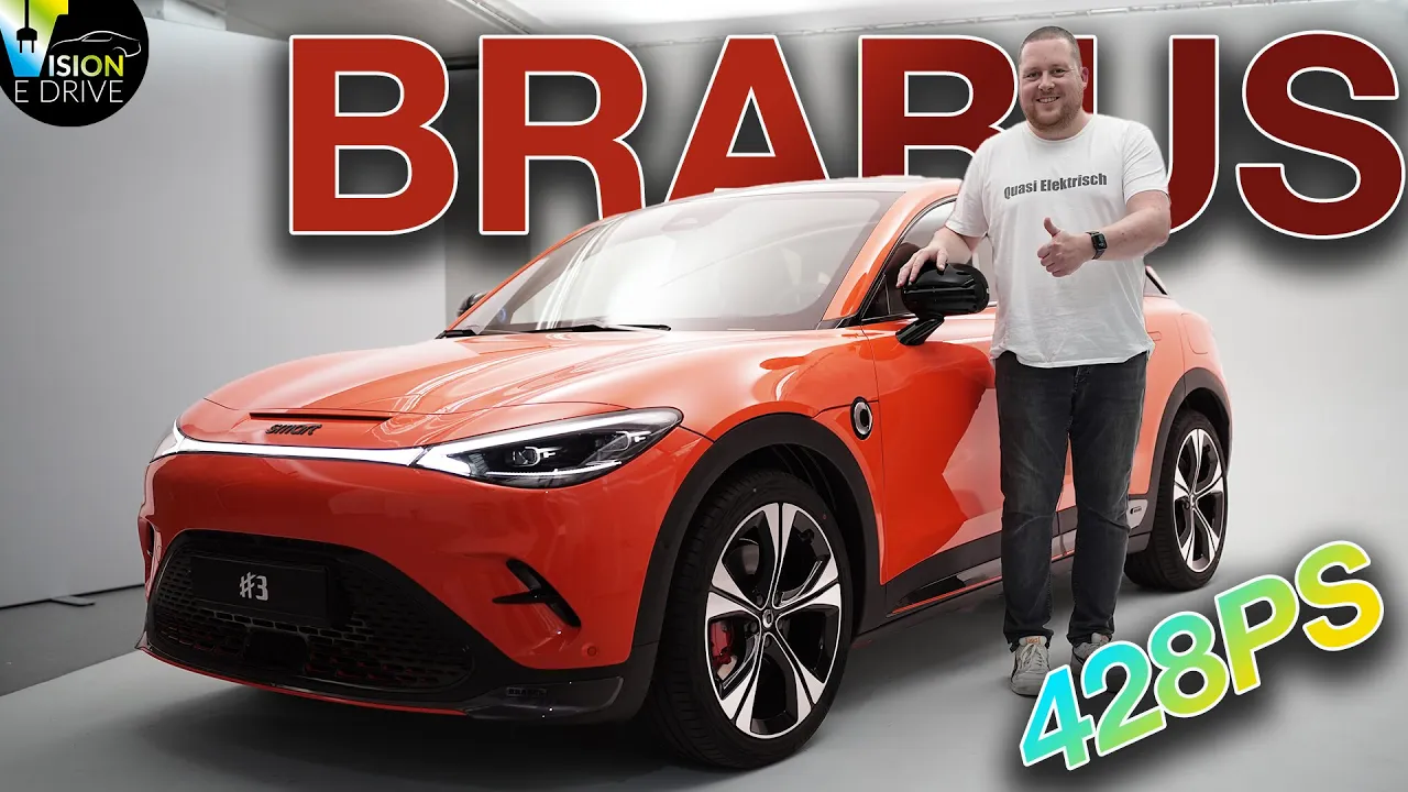 POWER ohne Ende - smart #3 BRABUS heizt die Konkurrenz mächtig ein!