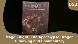Mage Knight: The Apocalypse Dragon expansion - Unboxing and Commentary | 052 | CulBlu Unboxing