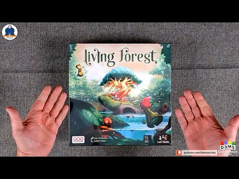 UNBOXING LIVING FOREST - Board Game - #indabox