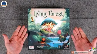 UNBOXING LIVING FOREST - Board Game - #indabox
