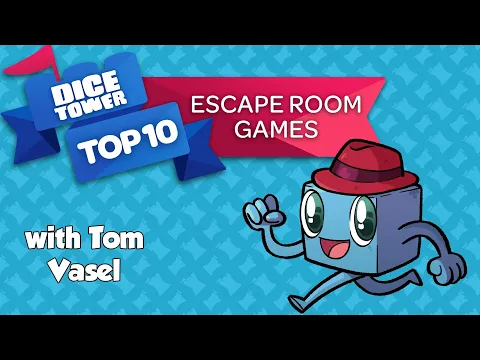 Top 10 Escape Room Games - with Tom Vasel