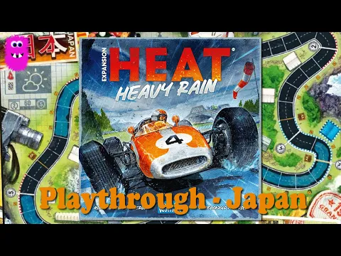 Heat: Heavy Rain, Playthrough 2 players - with Legends - all 7 cars in play