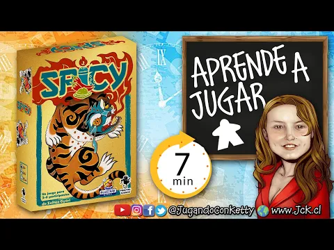 Spicy en 7 minutos [Juego de Mesa / Cómo se Juega / JcK / Fractal Jeugos]