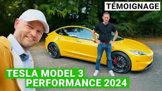 Comment il a personnalisé l'une des premières Tesla Model 3 Performance Highland (2024) !