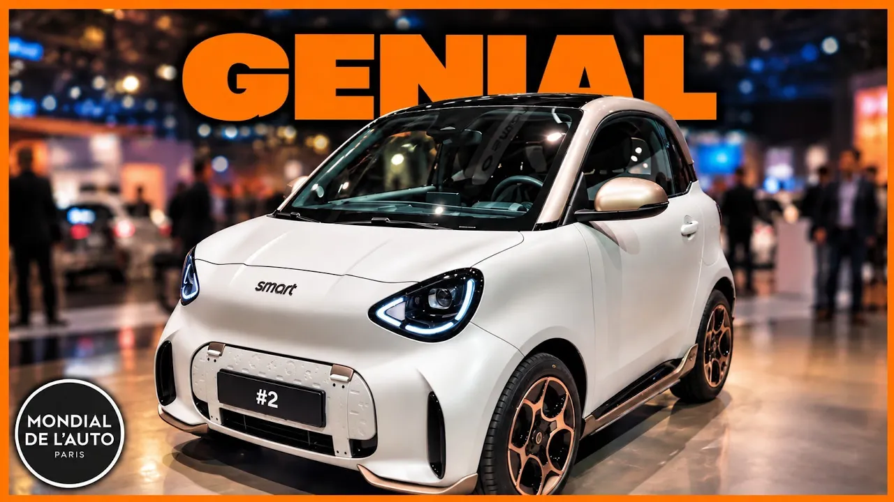 SMART #2 | L’iconique Smart Fortwo est de retour ! | MONDIAL DE L’AUTO PARIS 2026