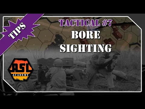 Advanced Squad Leader Tactical Tip #7 - Bore Sighting