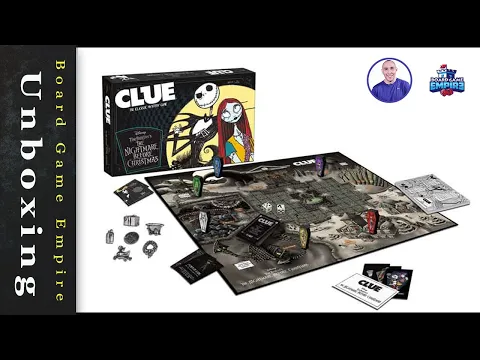 Clue Tim Burton's The Nightmare Before Christmas Unboxing - The OP