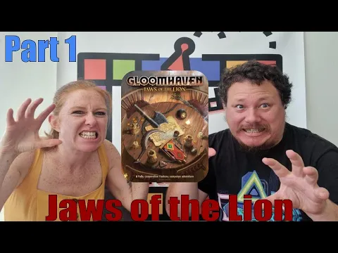 Board At Home Plays: Gloomhaven Jaws Of The Lion Scenario 1