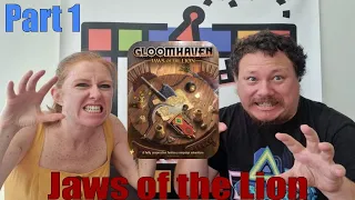 Board At Home Plays: Gloomhaven Jaws Of The Lion Scenario 1