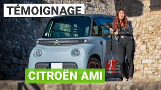 À 17 ans elle roule en Citroën AMI !