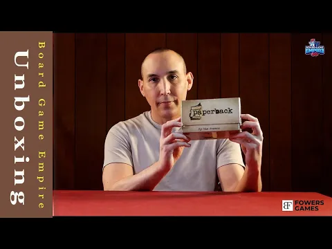 Fowers Games Paperback Unboxing