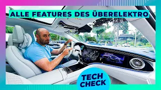 Mercedes EQS: Die bombastisch vielen Funktionen des MBUX