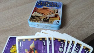 Circus Maximus card game - how to setup play and review * Amass Games * Pegasus Spiele