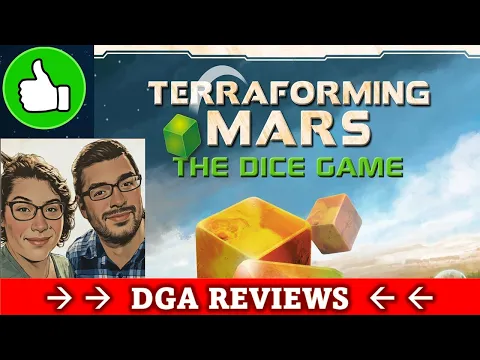 DGA Reviews Board Games: Terraforming Mars: The Dice Game (Cozy Game Night)