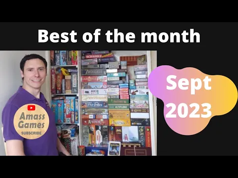 Best of the Month #boardgame #scifi #coop #solo #cards #tabletop #euro AmassGames BOTM