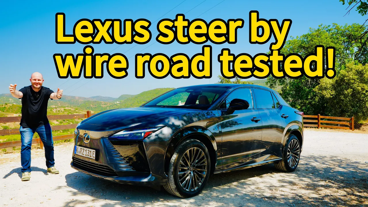 Lexus RZ 2026 review | Trying out steer by wire!