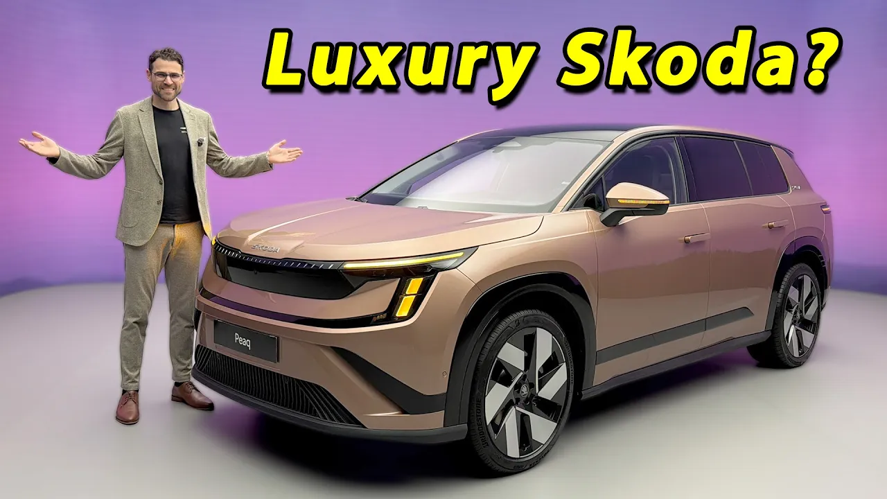 The all-new Skoda flagship is a real surprise! Skoda Peaq REVEAL of the first real electric Kodiaq!