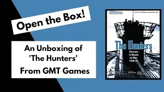 Open the Box! GMT's 'The Hunters' Unboxing