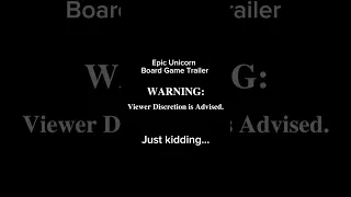 Epic Unicorn Board Game Trailer #boardgames #tabletopgaming #gamenight #unicorn #trailer #joke