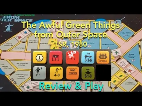 The Awful Green Things from Outer Space (TSR) Review & How to Play
