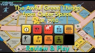 The Awful Green Things from Outer Space (TSR) Review & How to Play