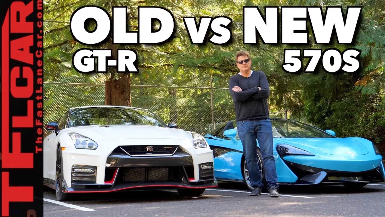 Old vs New--Nissan GT-R vs McLaren 570S Review: Can Godzilla Still Compete?