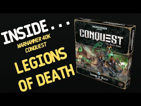 Inside…Warhammer 40000 Conquest – Legions of Death Necrons (4K 60fps)