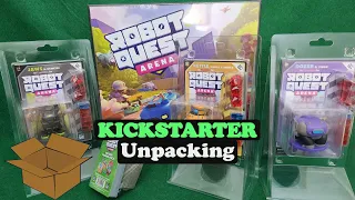 Robot Quest Arena - Kickstarter Unpacking