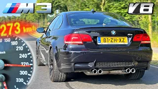 BMW M3 E92 *MANUAL* // 0-100 100-200 TOP SPEED SOUND & POV