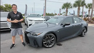 The 2025 Lexus IS 350 F Sport is the MOST reliable compact luxury sport sedan