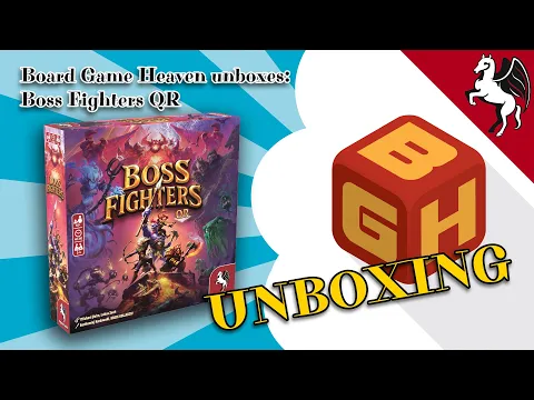 Board Game Heaven Unboxing 262: Boss Fighter QR (Pegasus Spiele)