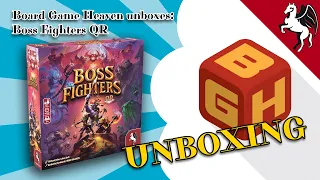 Board Game Heaven Unboxing 262: Boss Fighter QR (Pegasus Spiele)