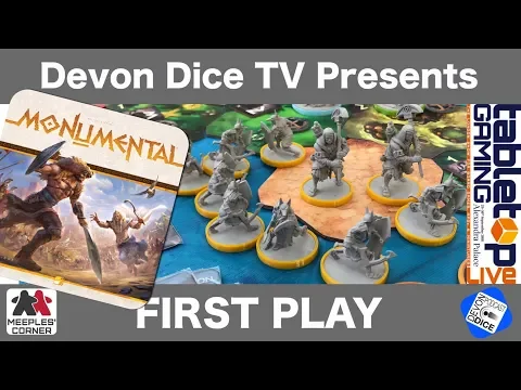 Rules and first Thoughts of Monumental @ Tabletop Gaming Live Show