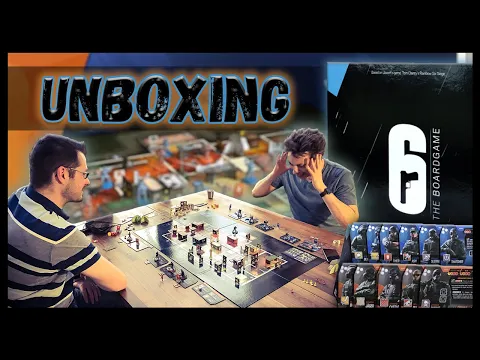 UNBOXING DE 6 SIEGE !!! (+ résumé de ma partie avec Léonidas) [FR]
