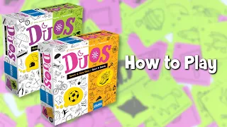 DUOS - party game - how to play!