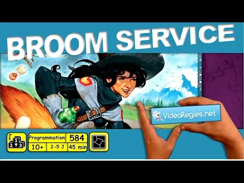 Vidéorègle jeu de société " Broom Service " par Yahndrev (#584)