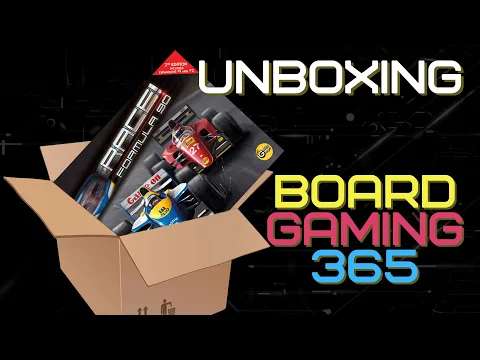 Race! Formula 90: 2nd Edition - Unboxing - Board Gaming 365