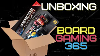 Race! Formula 90: 2nd Edition - Unboxing - Board Gaming 365
